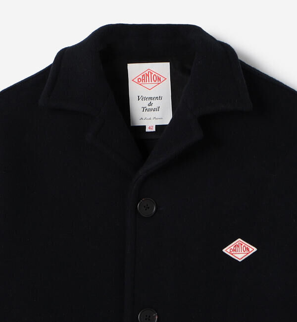 DANTON「DANTON | ウールメルトン ジャケット MEN」|ブルゾン・スタジャン|