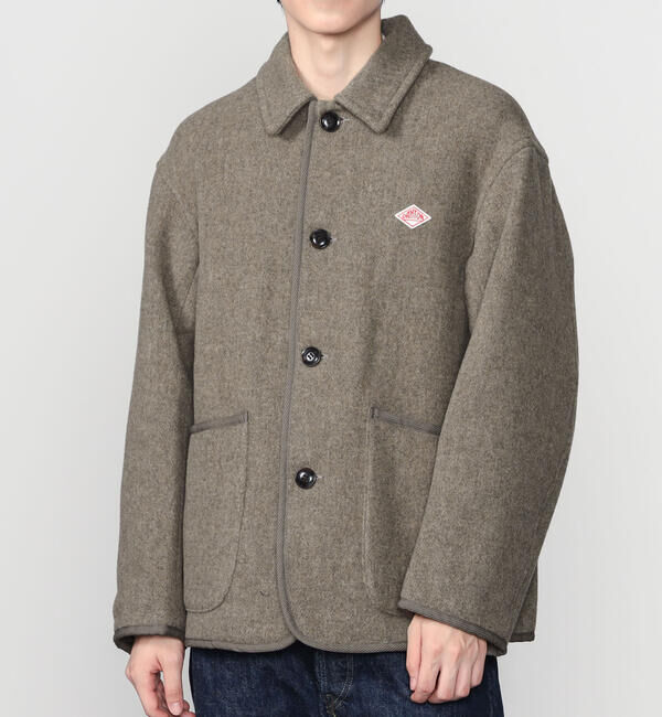 DANTON「DANTON | ウールライトパイル カバーオールジャケット MEN」|テーラードジャケット|