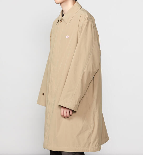 DANTON「DANTON | ナイロンタフタ 中綿バルカラーコート WOMEN」|ダウン|