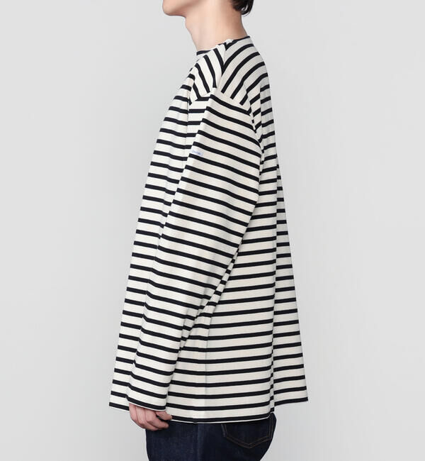 ORCIVAL「ORCIVAL | コットンロード フレンチバスクシャツ ビッグサイズ MEN」|Tシャツ・カットソー|