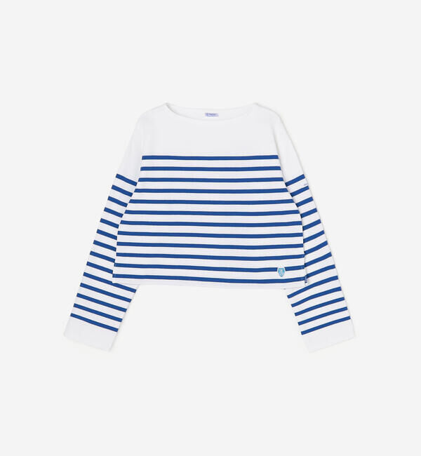 ORCIVAL「ORCIVAL | ラッセル ボートネッククロップドTシャツ WOMEN」|Tシャツ・カットソー|