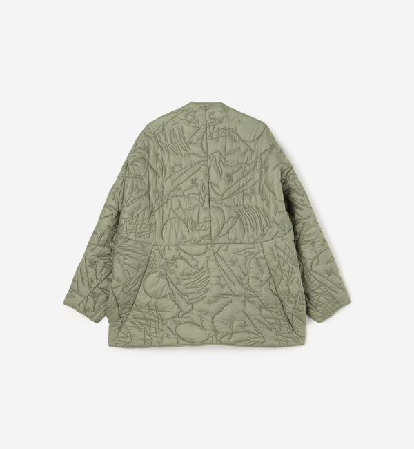  「manipuri | リバーシブル キルティングジャケット WOMEN」|ダウン|