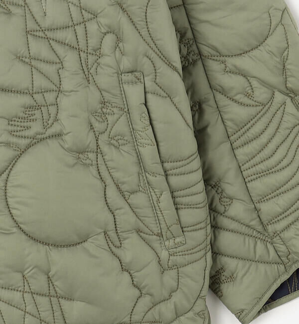  「manipuri | リバーシブル キルティングジャケット WOMEN」|ダウン|