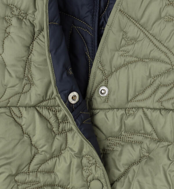  「manipuri | リバーシブル キルティングジャケット WOMEN」|ダウン|