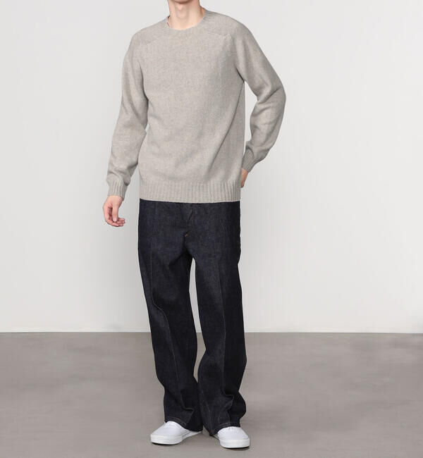 Morris & Sons「MORRIS & SONS | ジーロンラム クルーネックニット MEN」|ニット・セーター|