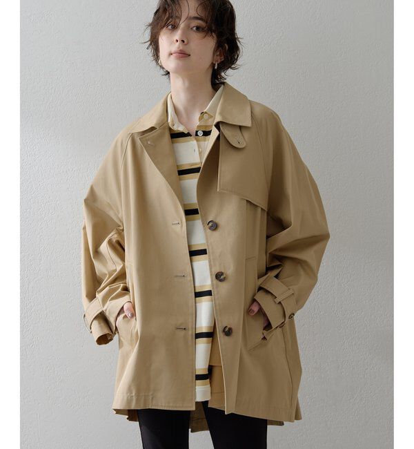 THE PAUSE「【THE PAUSE】ボーダーBIGポロシャツ」|Tシャツ・カットソー|