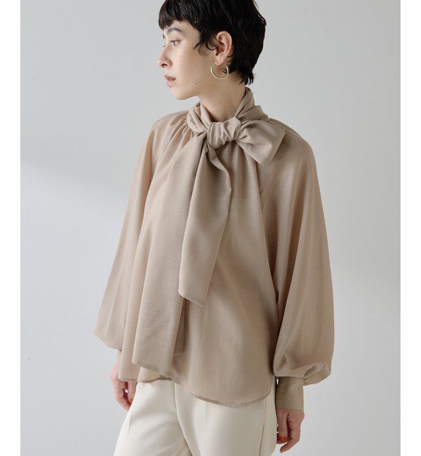  「ボウタイブラウス」|シャツ・ブラウス|