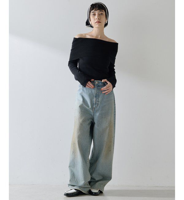  「オフショルニットプルオーバー」|ニット・セーター|