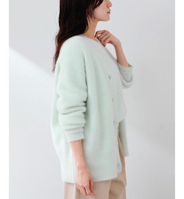  「フォックスウールロングカーディガン」|ニット・セーター|