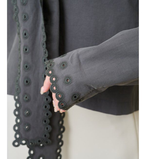 GEMINI「【GEMINI】スカラップブラウス」|シャツ・ブラウス|