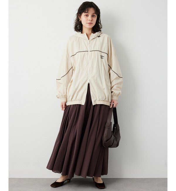  「製品染めカラースカート」|スカート|