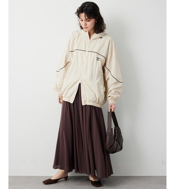  「製品染めカラースカート」|スカート|