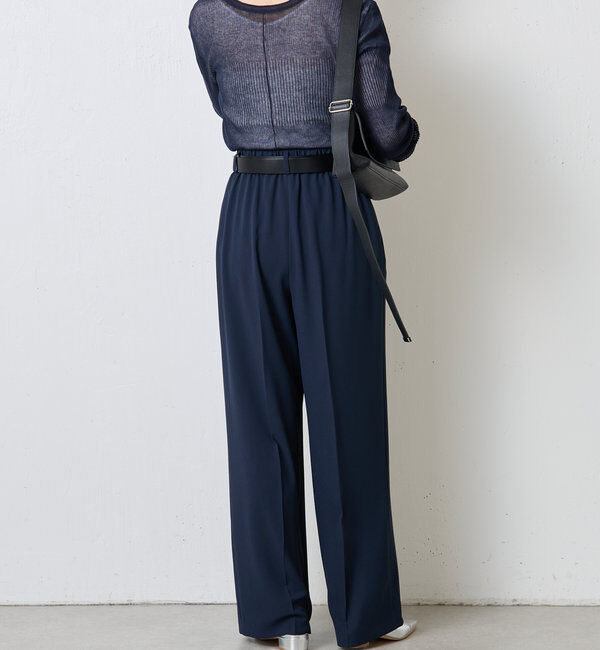  「ジャージワイドパンツ」|チノ|