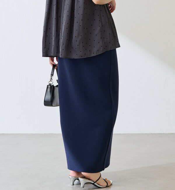  「【前後2WAY】センターボタンニットスカート」|スカート|