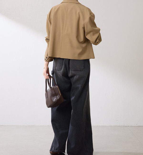  「ショートテーラードジャケット」|ベスト・ジレ|