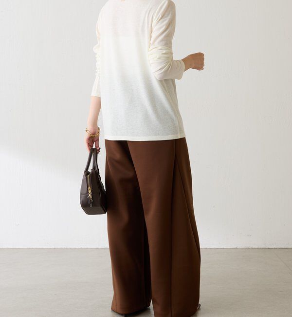  「裾切替ダンボールパンツ」|チノ|