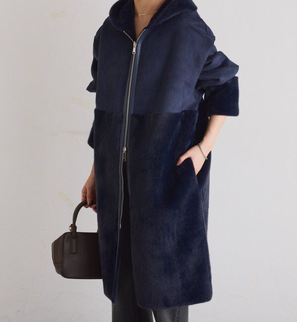  「リバーシブルフェイクファーコート」|その他|