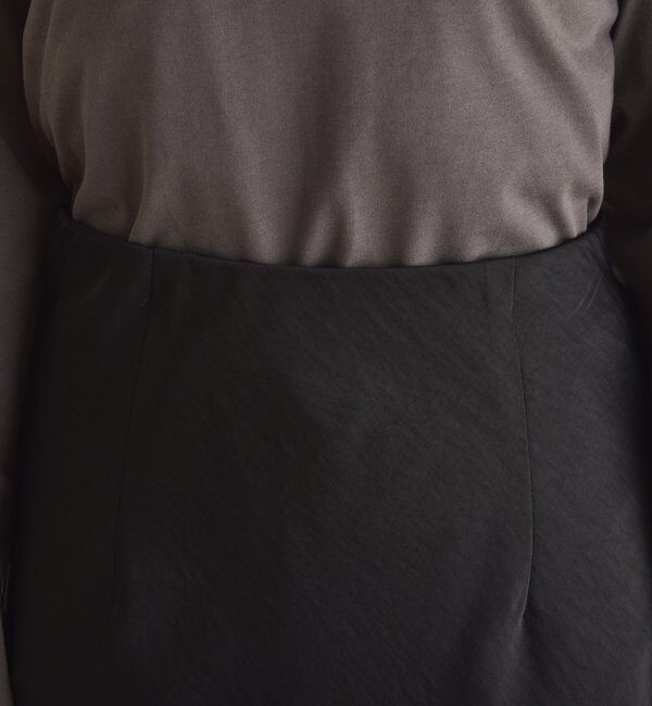  「【IDE監修大きめサイズ/WEB限定リバイバル】サテンマーメイドスカート」|スカート|