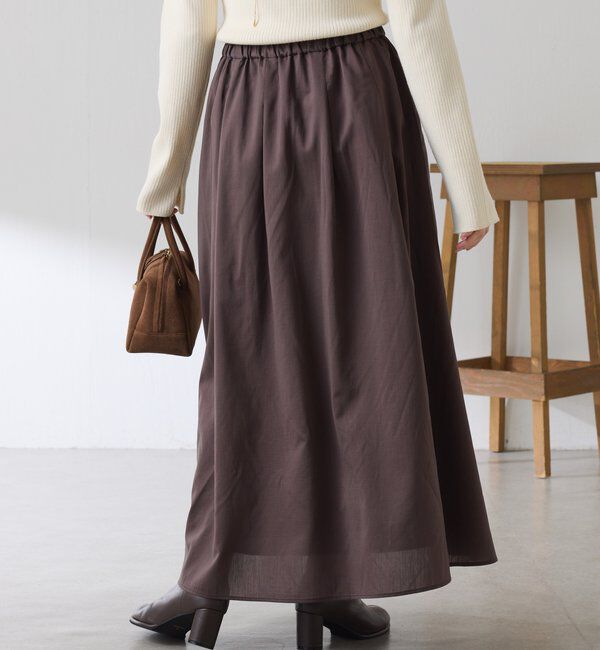  「タックフレアーシアースカート」|スカート|