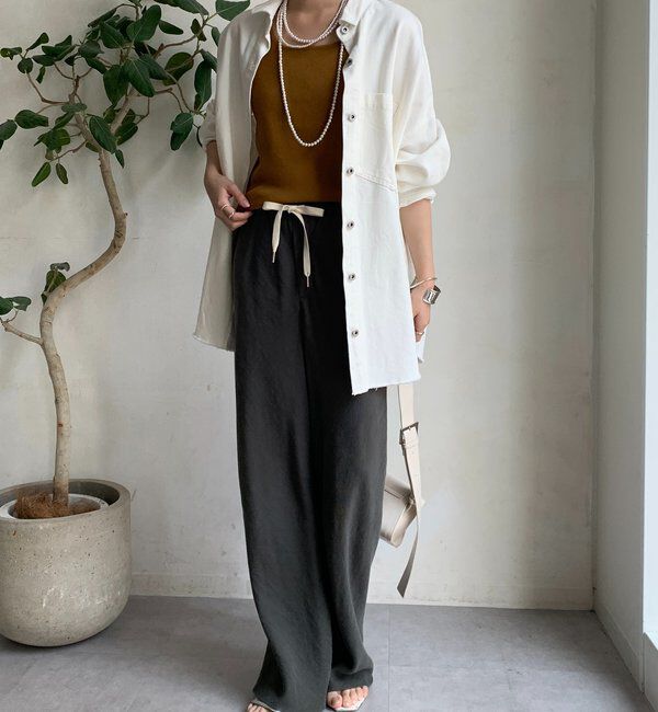  「【新色追加】ダメージデニムシャツ」|シャツ・ブラウス|