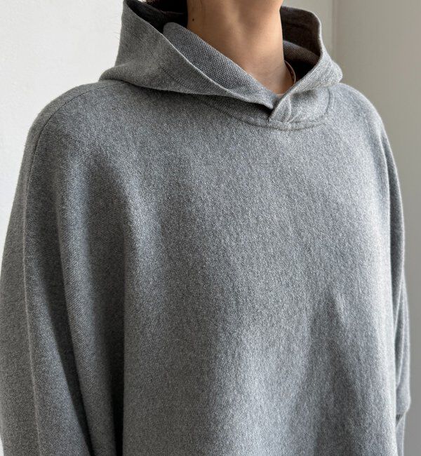  「フーディーポンチョニット」|ニット・セーター|