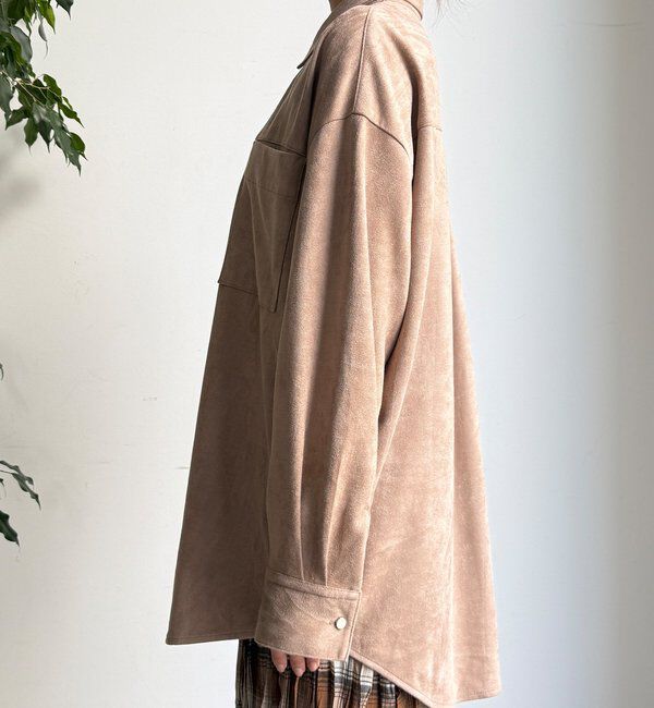  「スウェードシャツ」|シャツ・ブラウス|