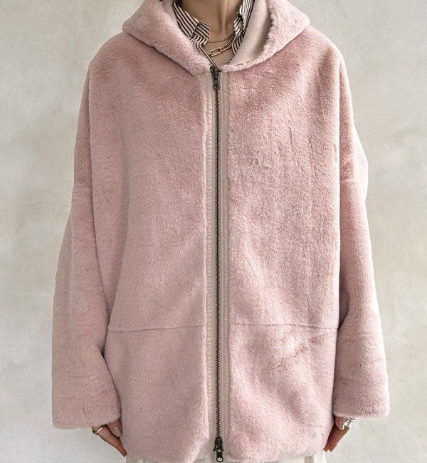  「リバーシブルフェイクムートンコート」|その他|