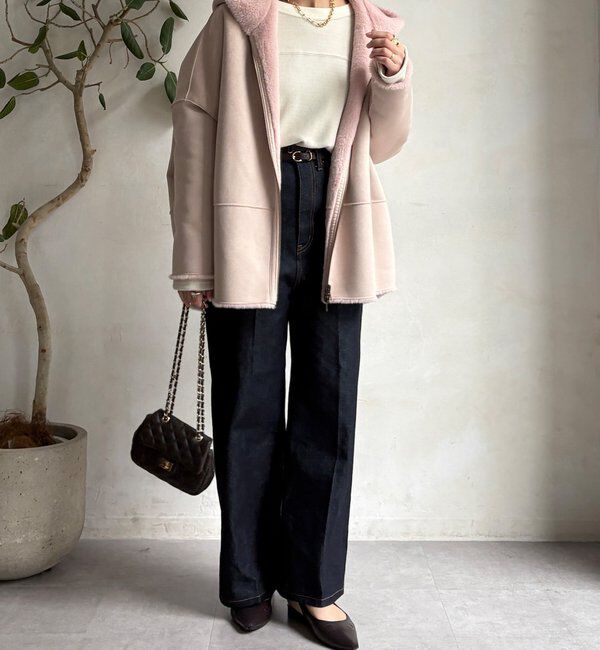  「リバーシブルフェイクムートンコート」|その他|