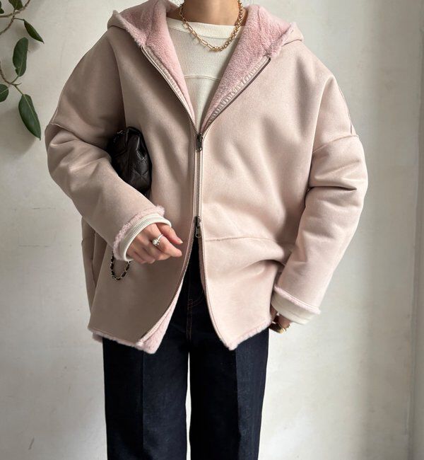  「リバーシブルフェイクムートンコート」|その他|