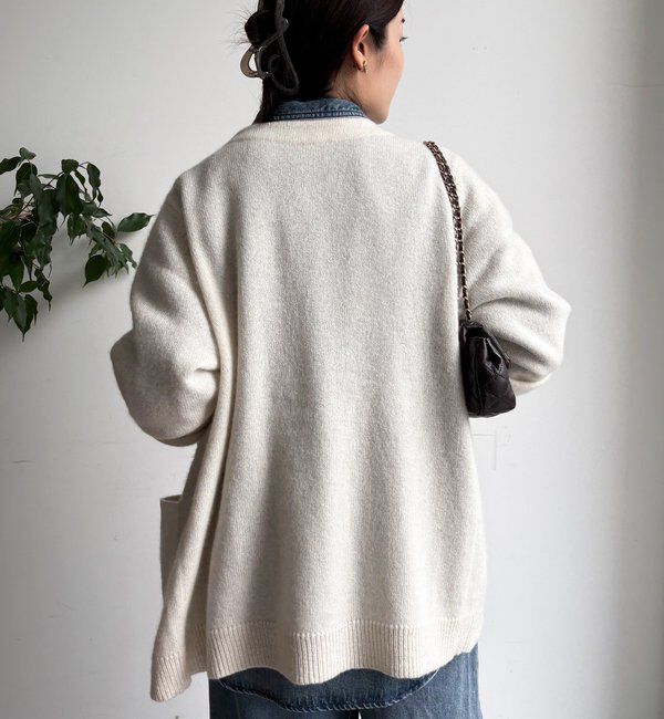  「ヤクウールニットジャケット」|テーラードジャケット|