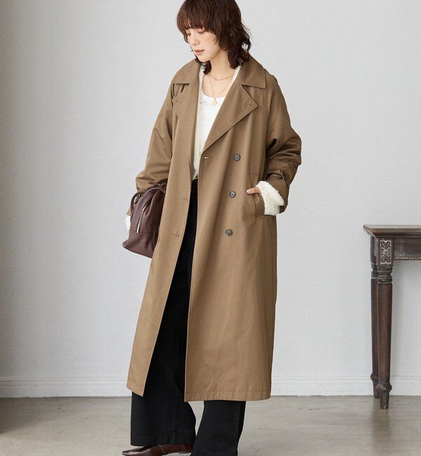  「【MONN.:.(モン)】オープンカラーコート」|その他|