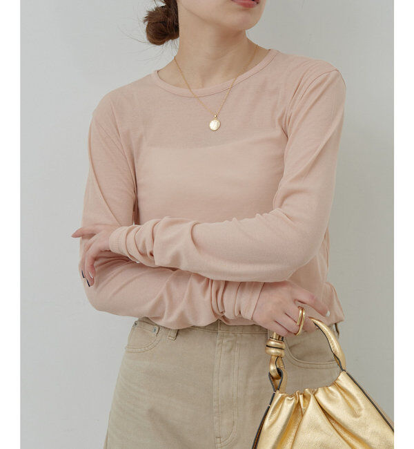 La nature linge「【La nature linge】NEWロングスリーブTシャツ」|Tシャツ・カットソー|