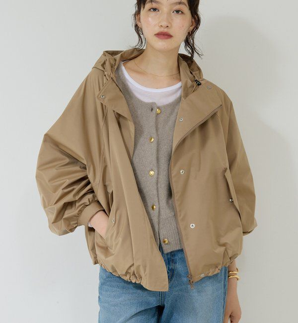  「ウォータープルーフショートコート」|その他|ベージュ