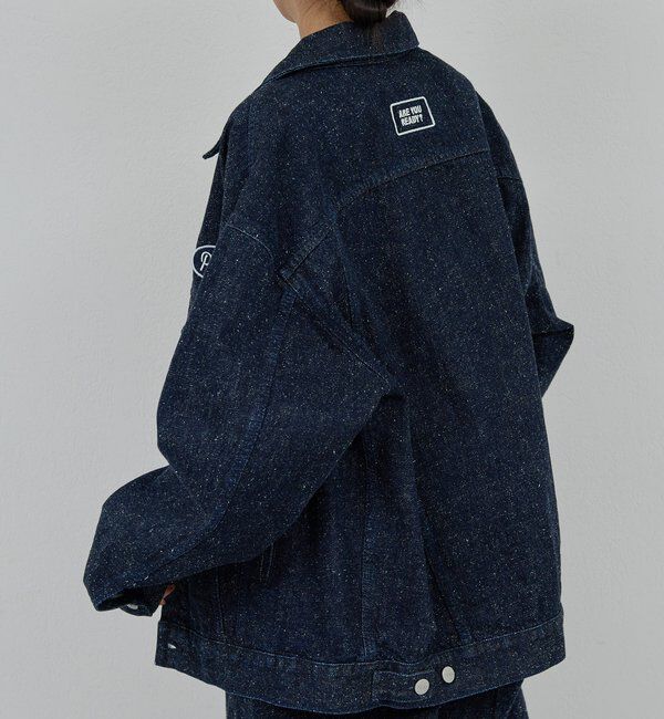  「【PEAS】オーバーGジャン」|ベスト・ジレ|