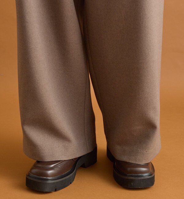  「ドロストダブルベルトパンツ」|チノ|