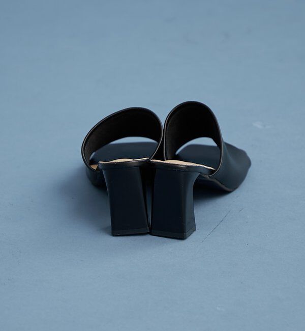  「スクエアミュール」|パンプス|