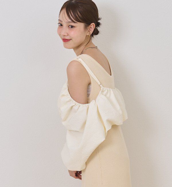  「【@sktnnm企画】ホイップブラウスセットワンピース」|ワンピース|