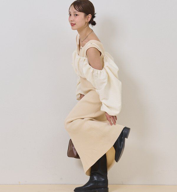  「【@sktnnm企画】ホイップブラウスセットワンピース」|ワンピース|