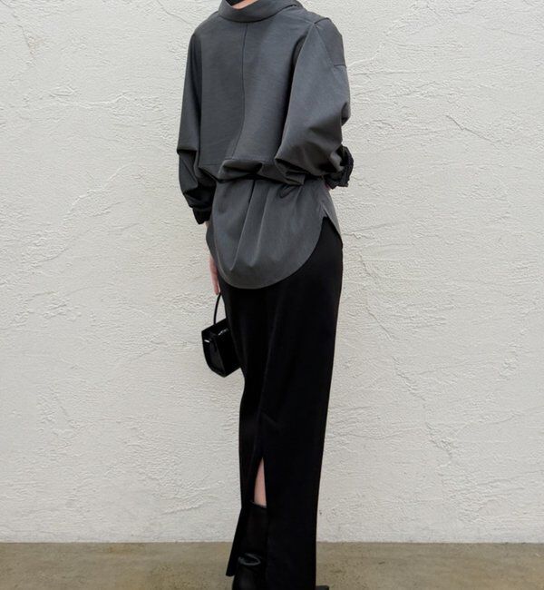  「サテンBIGシャツ」|シャツ・ブラウス|