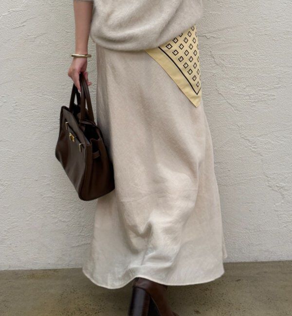  「とろみフレアスカート」|スカート|