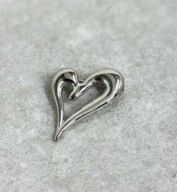  「【@iristagramuuコラボ !/GALENA/ガレナ】ハートブローチ」|リング|シルバー