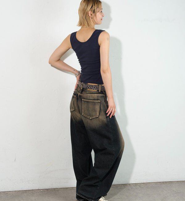  「リングドットタンクトップ」|キャミソール|