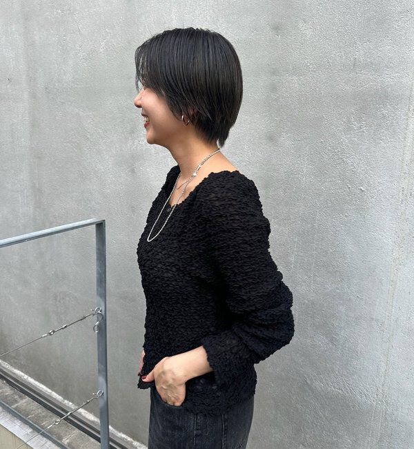  「2WAYシャーリングブラウス」|シャツ・ブラウス|