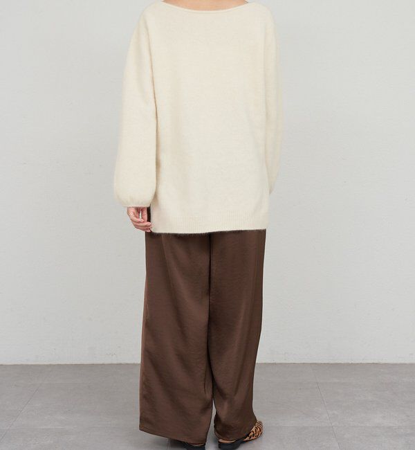  「ファーウールキーネックニット」|ニット・セーター|