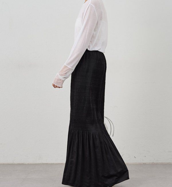  「袖シアーカットソー」|Tシャツ・カットソー|