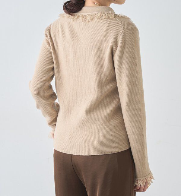  「フリンジカーディガン」|カーディガン|