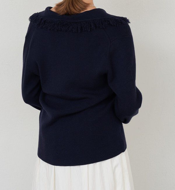  「フリンジカーディガン」|カーディガン|