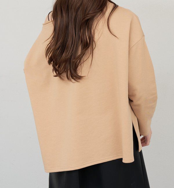  「サイドスリットオフショルスウェット」|Tシャツ・カットソー|