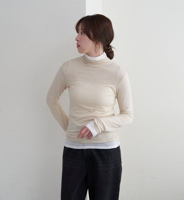  「シアータートルプルオーバー」|ニット・セーター|