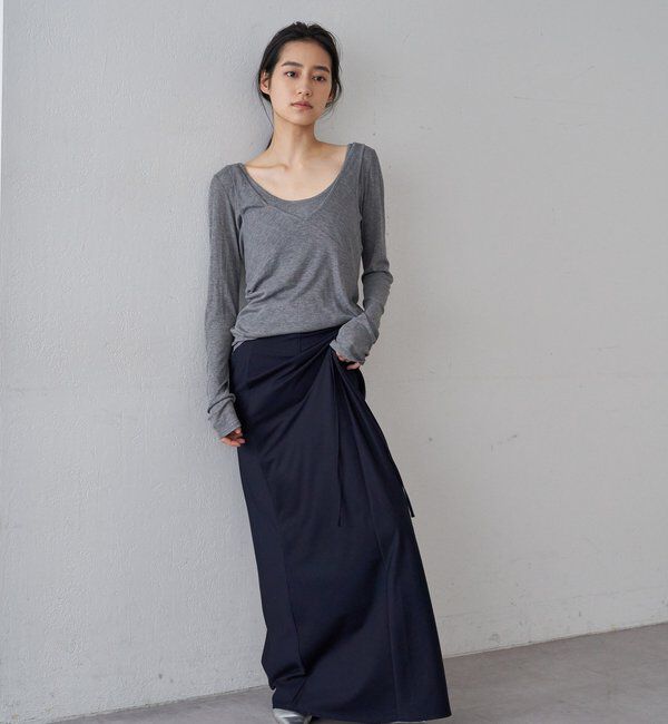  「ビスチェレイヤードカットソー」|Tシャツ・カットソー|